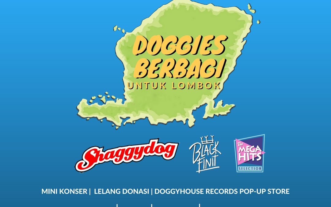 Doggies Berbagi Untuk Lombok, Shaggydog Gelar Mini Konser Penggalangan Dana Korban Gempa Lombok