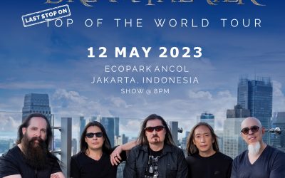 Indonesia Jadi Negara Penutup Konser  DREAM THEATER – LAST STOP ON “TOP OF THE WORLD TOUR”